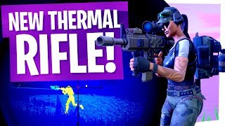 The New Thermal Rifle is AWESOME  Fortnite Thermal Scoped Assault Rifle Gameplay [upl. by Noam]