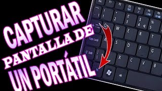 Como Capturar la Pantalla de un Portatil [upl. by Trellas]