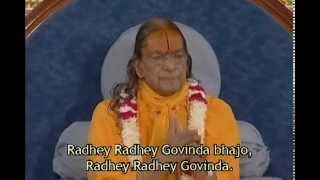 Radhey Radhey Govinda Bhajo  Kirtan with Shree Kripalu Ji Maharaj [upl. by Ekusoyr]