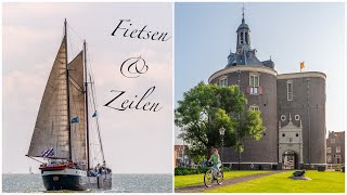 Zeilen en fietsen rond de Waddenzee en het IJsselmeer  Boat Bike Tours [upl. by Accem]