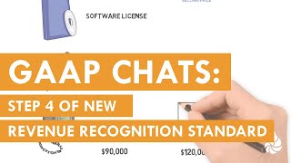 GAAP Chats Step 4 of New Revenue Recognition Standard [upl. by Fullerton]