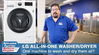 Pros and Cons of the LG All in One Washer Dryer Combo WM3488HS [upl. by Obaza]