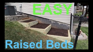 DIY Raised Garden Beds On a Slope [upl. by Nikolai]