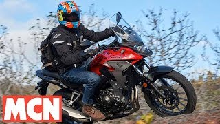 Honda CB500X bike review  MCN  Motorcyclenewscom [upl. by Aliuqehs]