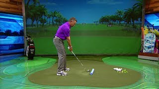 The Golf Fix Drill to stop golf swing from pulling  Golf Channel [upl. by Nuajed]