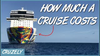 How Much it Costs to Take a Cruise 20212022 [upl. by Lajes]