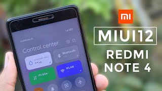 Get MIUI 12 Update On Redmi Note 4  Download Link amp Installation [upl. by Oaoj446]