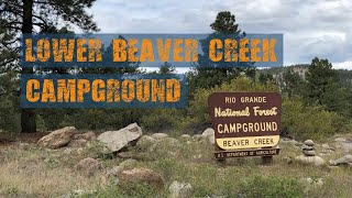 Lower Beaver Creek Campground  Rio Grand National Forest [upl. by Toma]