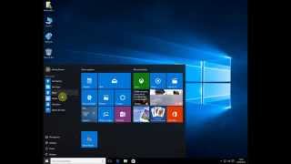 Windows 10 Tutorial  Find Control Panel [upl. by Kabob748]