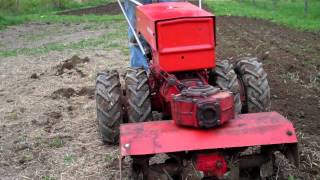 Gravely 5260 tilling the garden [upl. by Rozella]