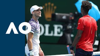 Gael Monfils vs Dominic Thiem  Extended Highlights R4  Australian Open 2020 [upl. by Ralston]