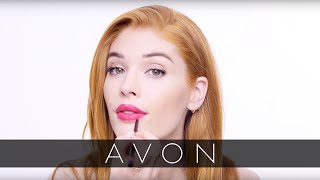 How to Apply Perfectly Matte Lipstick  Avon [upl. by Lundell]