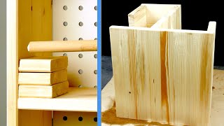 12 unglaublich simple DIY Möbel aus Holz zum Selberbauen [upl. by Ribal920]