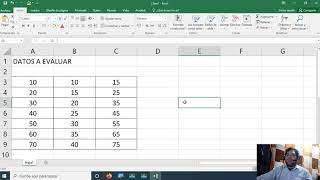 FUNCIÓN ESTADÍSTICA EN EXCEL COEFICIENTE DE ASIMETRIA [upl. by Senn]