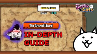 How to Beat Crazed Lizard EASILY  The Battle Cats [upl. by Asilanna]