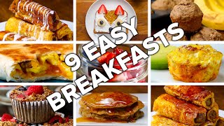 9 Easy amp Delicious Breakfasts [upl. by Otsuaf565]