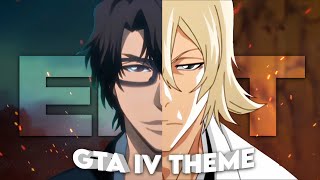 Aizen x Urahara  GTA IV Theme Edit [upl. by Jamin]