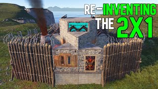 REINVENTING The 2x1 Bunker Rust Base Design 2023 [upl. by Casia318]